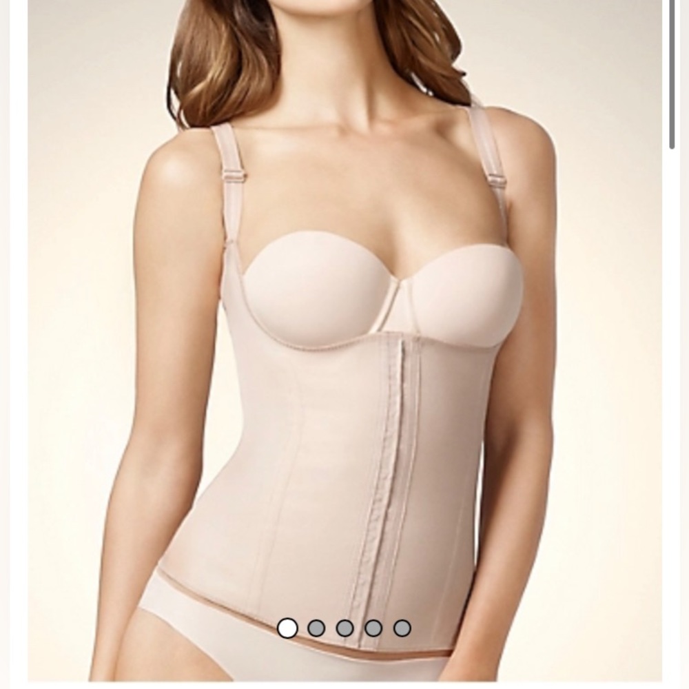 NWT Squeem Perfectly Curvy Waist Trainer Open Bust Vest 2X
